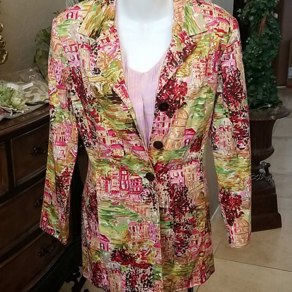 Artsy Look Vintage boyfriend cut casual jacket/blazer